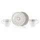 Coffeecups set 2 First Platin 200ml, porcelain, Goebel