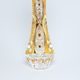 Crystal Cut Vase, 255 mm, Gold + Enamel, Jahami Bohemia