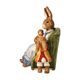 Rabbit figurine 10.5 / 9.5 / 14cm, stoneware, Goebel