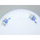 Plate cake 32 cm, Thun 1794 Carlsbad porcelain, BERNADOTTE Forget-me-not-flower