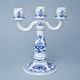 Candle holder 3-arm 25 cm, Original Blue Onion Pattern