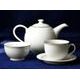 Olga: Breakfast set 4 pcs. with black line, Cesky porcelan a.s.