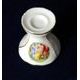 The Three Graces: Candle holder 6,5 cm, Thun 1794 Carlsbad porcelain, BERNADOTTE