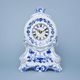 Hearthstone clocks with roses 28 cm, Original Blue Onion Pattern
