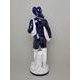 Fisherman 55 x 20 x 18 cm, Isis, Porcelain figures Duchcov