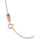 Chain VENETIA HALF-ROUND 50 cm, Meissen porcelain