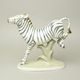 Zebra 29,5 x 25,5 x 11,5 cm, Luxor, Porcelánové figurky Duchcov (2.j.)