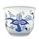 Flower pot d. 12,9; h. 10,9 cm, Original Blue Onion pattern