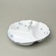Cabaret 23 cm with handle, Thun 1794, karlovarský porcelán, BERNADOTTE blue flower