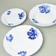 Plate set for 6 pers., Cesky porcelan a.s., Blue cherry