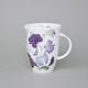 Sweet Pea (purple): Mug 400 ml, English Fine Bone China, Roy Kirkham