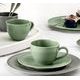 Beat grey-green: Cup 350 ml breakfast, Seltmann porcelain