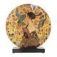 Vase Lady with fan 30,5 / 12,5 / 30 cm, porcelain, G. Klimt, Goebel