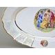 The Three Graces: Dish oval 39 cm, Thun 1794 Carlsbad porcelain, BERNADOTTE