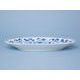 Flat oval dish 24 cm, Original Blue Onion Pattern