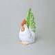 Rooster Salt shaker 14 cm, Lindner porcelain