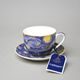 Šálek 250 ml + podšálek 140 mm, Vincent van Gogh, Hvězdná noc, porcelán Carmani
