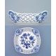 Dish square perforated 21 cm, Original Blue Onion Pattern
