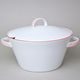 Soup tureen 3 l, Thun 1794, karlovarský porcelán, TOM red line