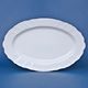 Dish oval 39 cm, Thun 1794 Carlsbad porcelain, BERNADOTTE white