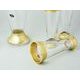 Beer set 7 pcs., matt gold, Balvínglass Bohemia