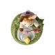 Rabbit figurine with a pond 10 / 10.5 / 13cm, stoneware, Goebel