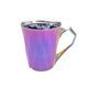 Mug Diamond Purple Titan, Pink/Violet and Platinum, 250 ml, Goldfinger porcelain