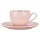 Šálek kávový 250 ml + podšálek 16 cm, Amina Rose, porcelán Seltmann