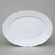 Dish oval 36 cm, Thun 1794 Carlsbad porcelain, Natalie white