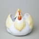Bowl Hen 18 x 12,5 cm, Lindner porcelain