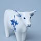 Cow standing 14,5 cm, Original Blue Onion Pattern
