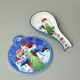 Kitchen shovel 21 x 10 cm + kitchen mat, Christmas village, new bone china EGAN