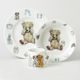 Teddy time: Children's 3 pcs. set in giftbox, Roy Kirkham fine bone china