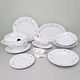 Dining set for 6 persons, Thun 1794 Carlsbad porcelain, BERNADOTTE hazenka