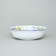 Salad bowl square 19 cm, COLOURED ONION PATTERN