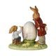 Rabbit figurine The Master nad Student 15 / 8 / 15.5cm, stoneware, Goebel