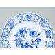 Plate flat 24 cm, Thun 1794 Carlsbad porcelain, Natalie Blue Onion