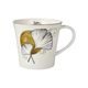 Hrnek 350 ml Ginko - bílé, 13 / 10,5 / 9,5 cm, jemný kostní porcelán, Goebel