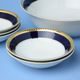 Compot set for 6 persons, Sabina, cobalt blue + gold, Leander 1907