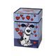 Dóza na čaj Love Dog 7,5 / 7,5 / 11 cm, kov, Ed Heck, Goebel