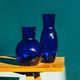 Carafe / vase 1900 ml, Dark Blue - Tethys, Kvetna 1794 Glassworks