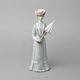 Lady with umbrella 10 x 8,1 x 23,2 cm, Luxor, Royal Dux Bohemia