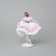 Tanečnice s krajkou, 12 x 9 x 15 cm, Porcelánové figurky Aelteste Volkstedter