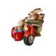 Rabbit figurine Joyride 15 / 16.5 / 12cm, stoneware, Goebel