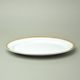 511: Mísa oválná 32 cm, Sabina, zlatý proužek, Leander Loučky