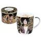 Mug 450 ml low in a gift can, G. Klimt, Judith, Carmani fine bone china
