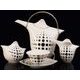 Tea set for 6 persons Drop, Thun Studio, Luxury Porcelain