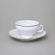 Cup 205 ml tea + saucer 155 mm, Thun 1794, Bernadotte frost