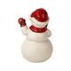 Snowman figurine Winter Cleaning 7 / 8.5 / 12cm, stoneware, Goebel