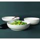 Bowl FOOD 25 cm, Beat white, Seltmann Porcelain